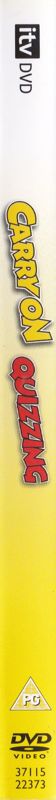 Spine/Sides for Carry On Quizzing (DVD Player)