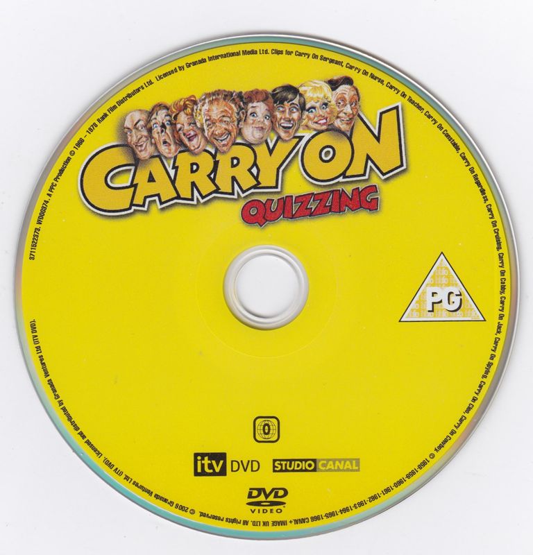 Media for Carry On Quizzing (DVD Player)