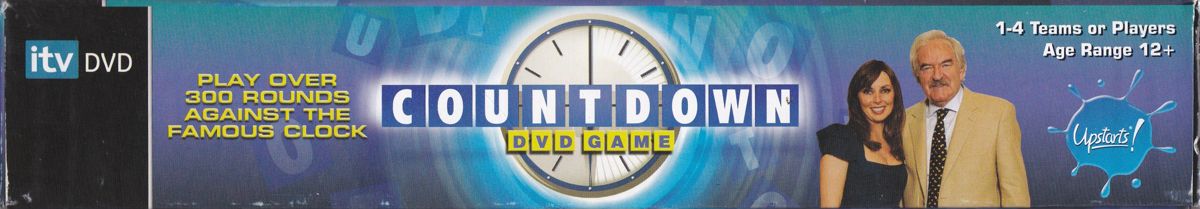 Spine/Sides for Countdown: DVD Game (DVD Player): Left