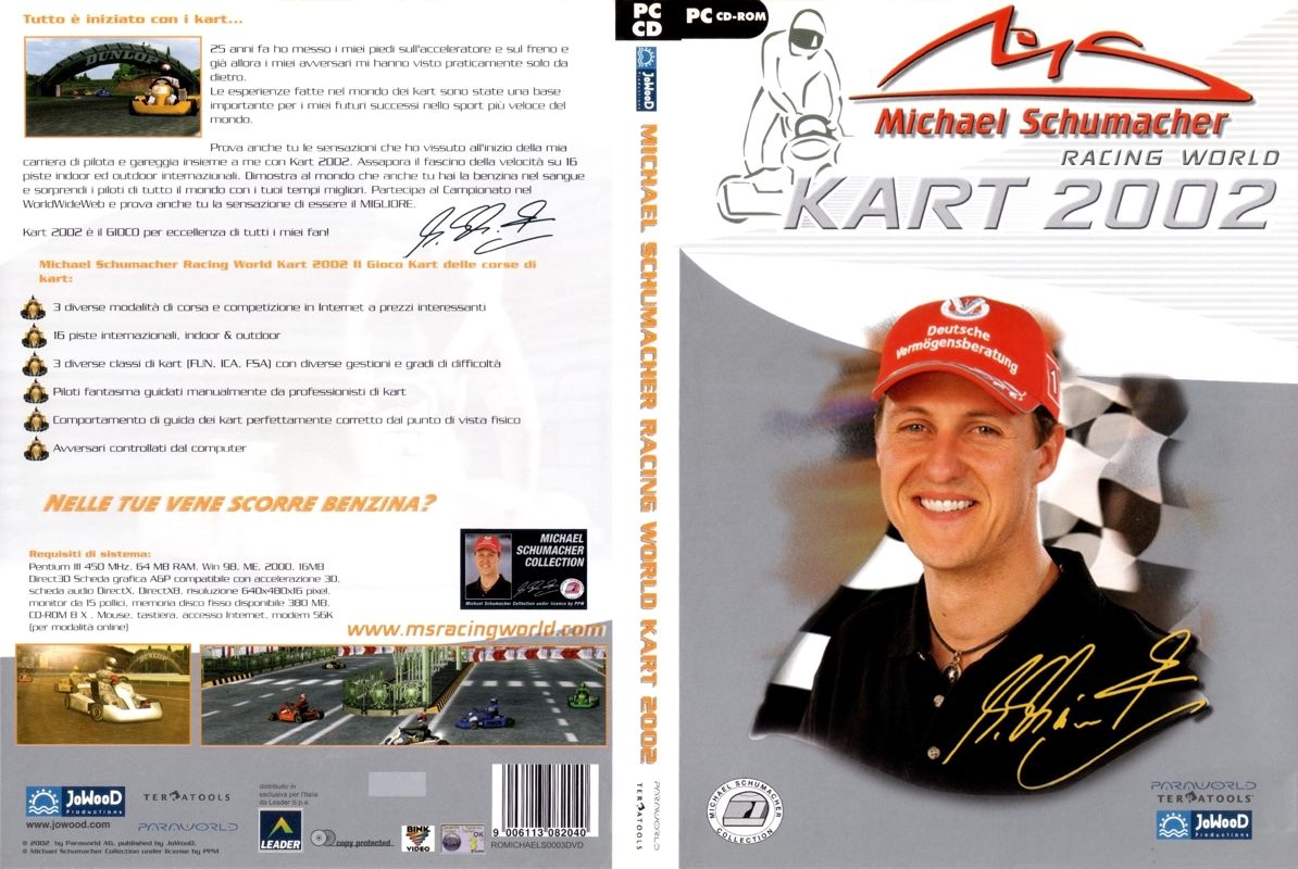 Full Cover for Michael Schumacher Racing World Kart 2002 (Windows)
