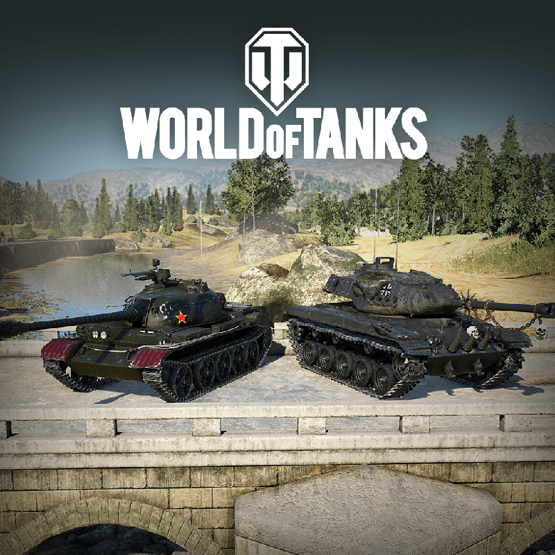 Front Cover for World of Tanks: Mythical Duo (PlayStation 4) (download release)