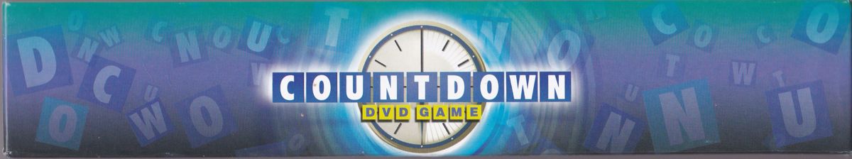Spine/Sides for Countdown: DVD Game (DVD Player): Tray: Top