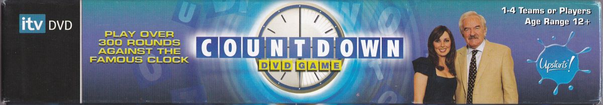 Spine/Sides for Countdown: DVD Game (DVD Player): Top