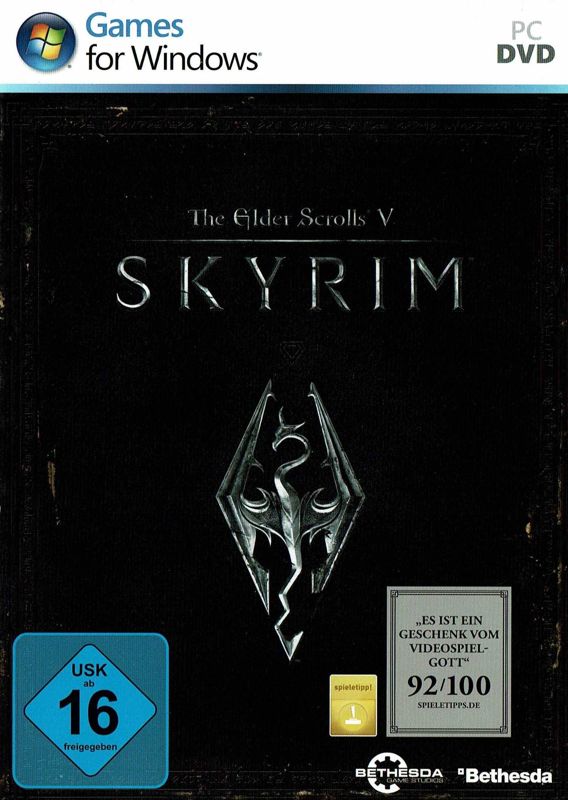 Front Cover for The Elder Scrolls V: Skyrim (Windows) (re-release)