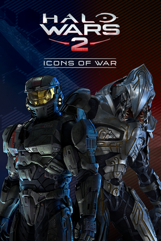 Front Cover for Halo Wars 2: Icons of War (Xbox One) (download release): 2nd version