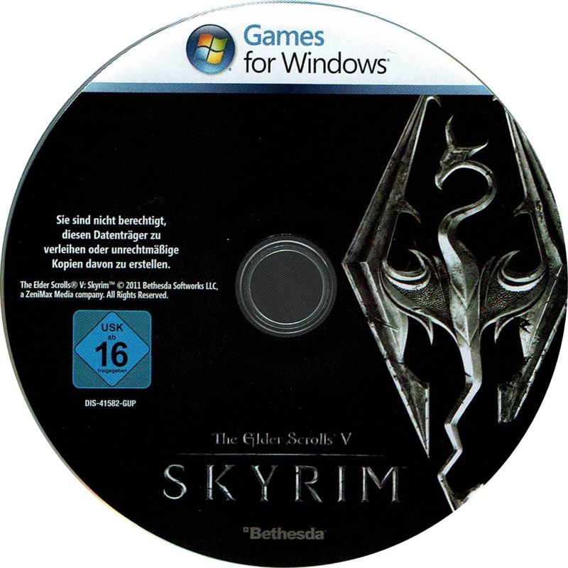 Media for The Elder Scrolls V: Skyrim (Windows) (re-release)