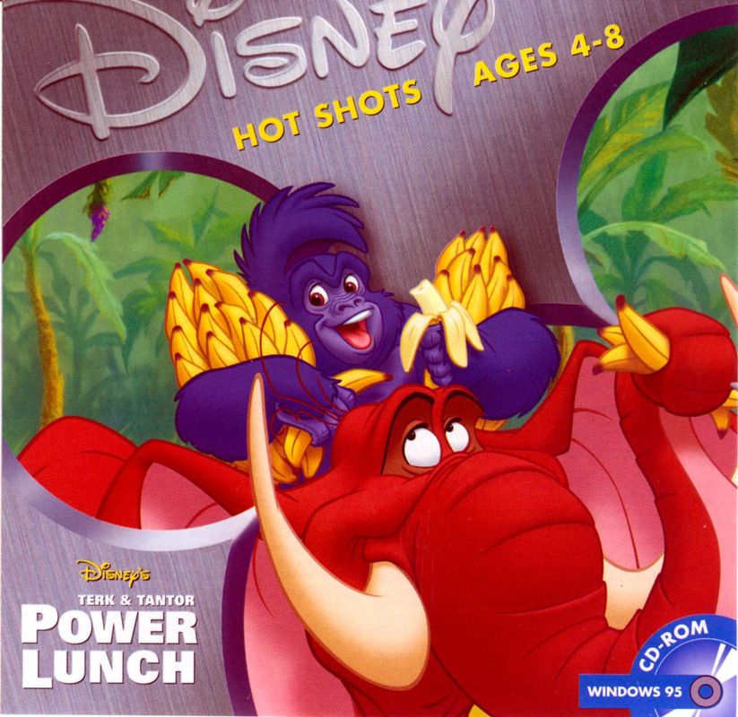 Front Cover for Disney Hot Shots: Disney's Terk & Tantor Power Lunch (Windows)