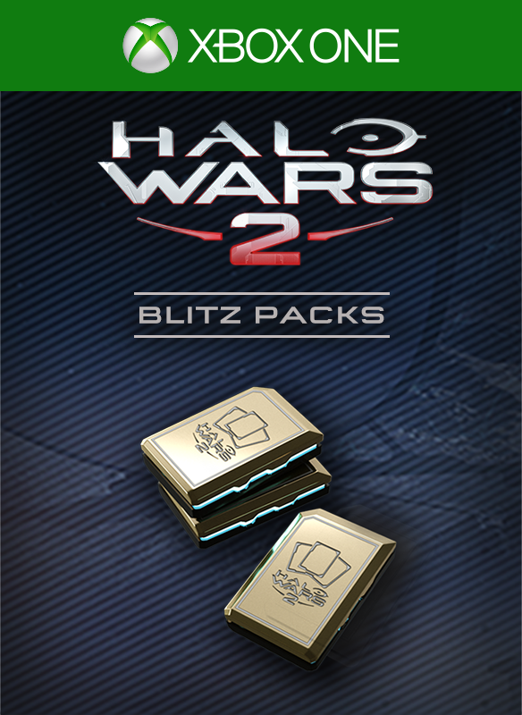 Front Cover for Halo Wars 2: 3 Blitz Packs (Xbox One) (download release): 1st version