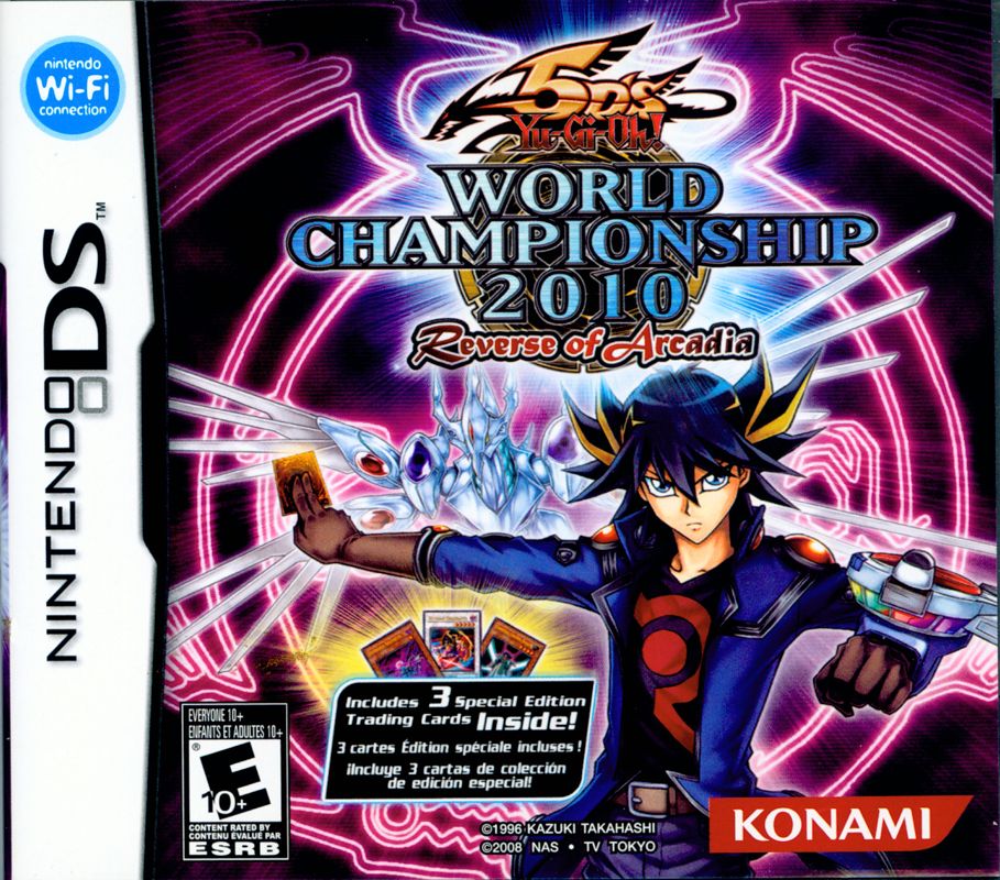 Front Cover for Yu-Gi-Oh!: 5D's World Championship 2010 - Reverse of Arcadia (Nintendo DS)