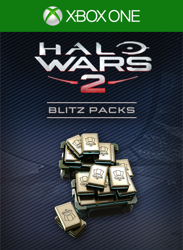 Front Cover for Halo Wars 2: 100 Blitz Packs + 35 Free (Xbox One) (download release): 1st version