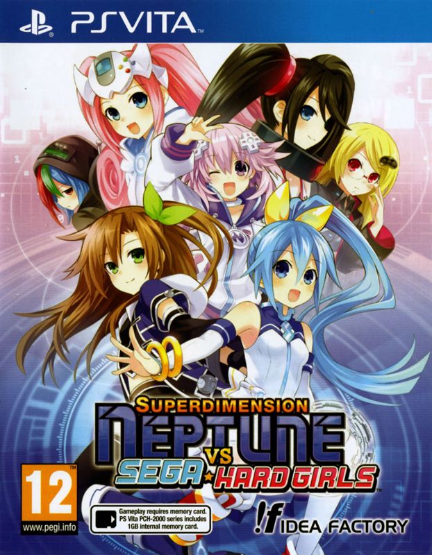 Front Cover for Superdimension Neptune VS Sega Hard Girls (PS Vita)