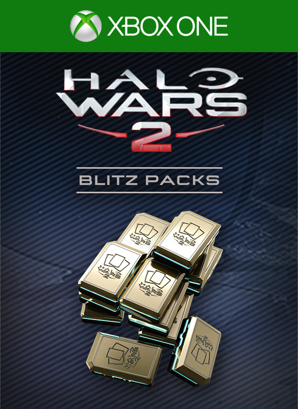 Front Cover for Halo Wars 2: 20 Blitz Packs + 3 Free (Xbox One) (download release): 1st version