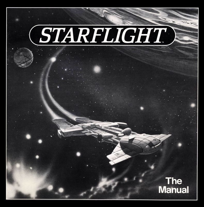 Manual for Starflight (DOS): Front