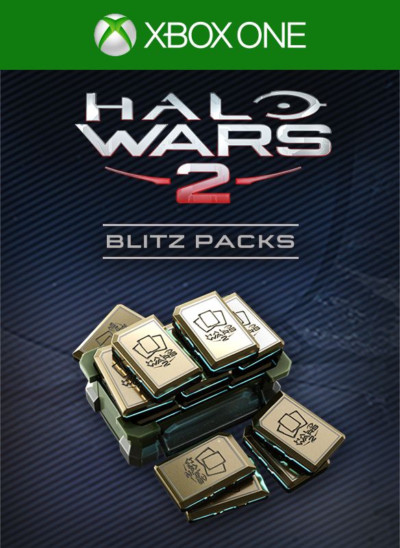 Front Cover for Halo Wars 2: 40 Blitz Packs + 7 Free (Xbox One) (download release): 1st version