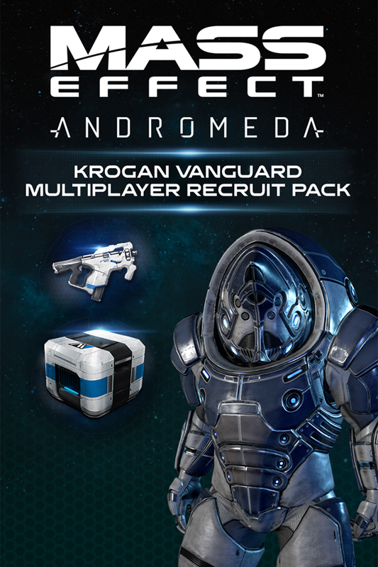 Front Cover for Mass Effect: Andromeda - Krogan Vanguard Multiplayer Recruit Pack (Xbox One) (download release): 2nd version