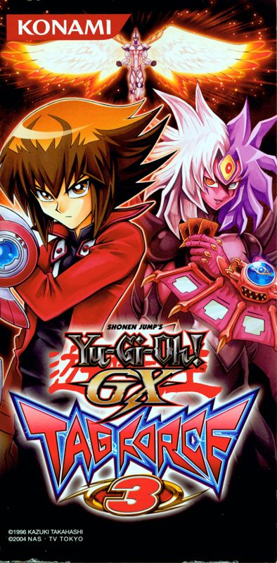 Manual for Yu-Gi-Oh! GX: Tag Force 3 (PSP): Front