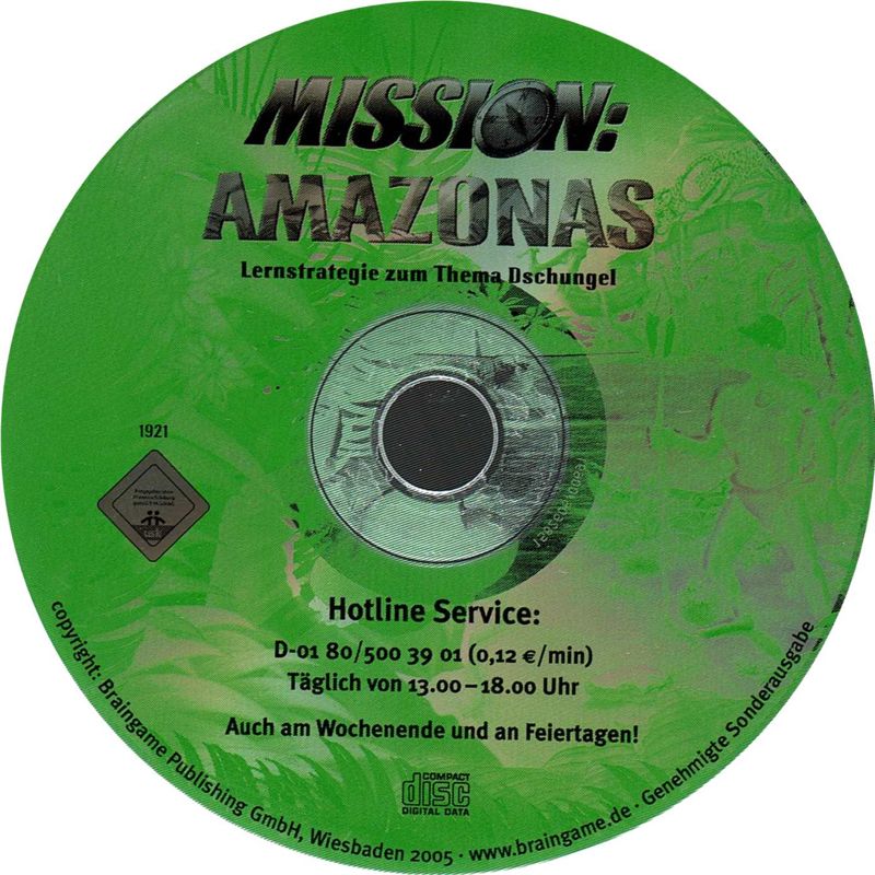 Media for Mission Amazonas (Windows) (Tandem Verlag release)
