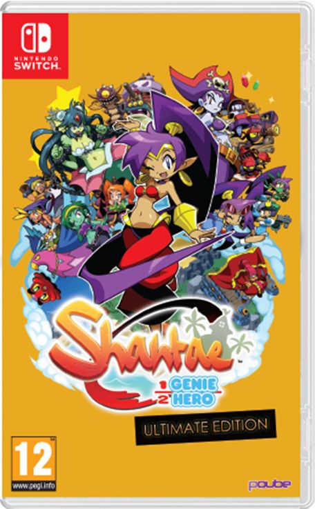 Front Cover for Shantae: 1/2 Genie Hero - Ultimate Edition (Nintendo Switch) (download release)
