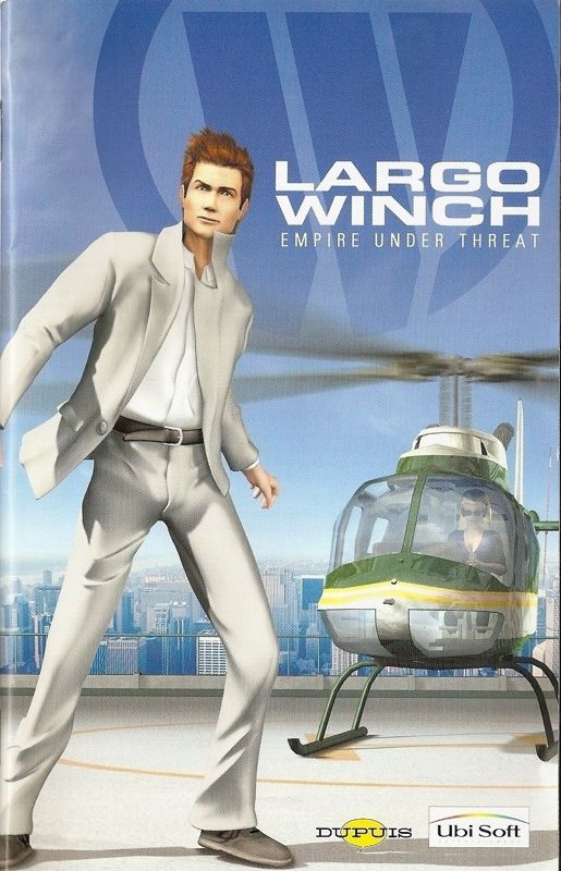Manual for Largo Winch: Empire Under Threat (PlayStation 2): Front