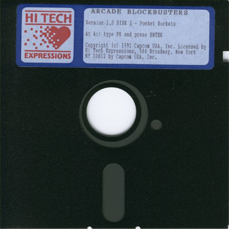 Media for Arcade Blockbusters! (DOS): 5.25" Disk 2