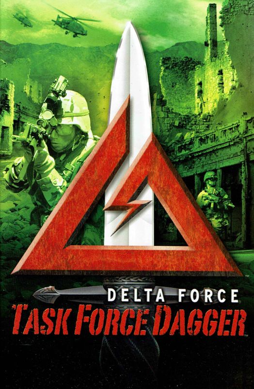 Manual for Delta Force: Task Force Dagger (Windows): Front