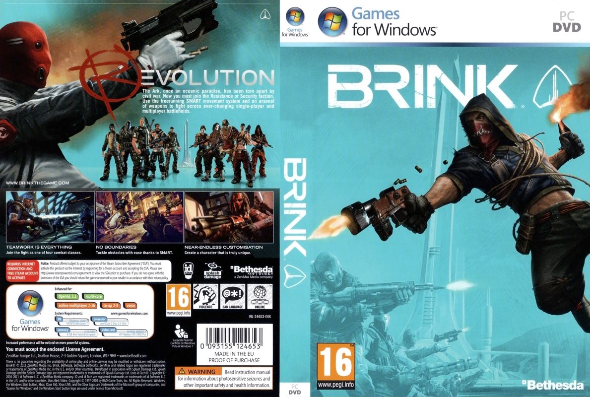 Full Cover for Brink (Windows)