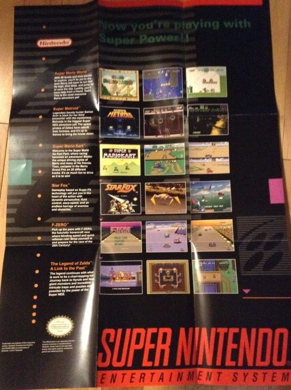 Extras for Super Nintendo Entertainment System: Super NES Classic Edition (Dedicated console): Poster