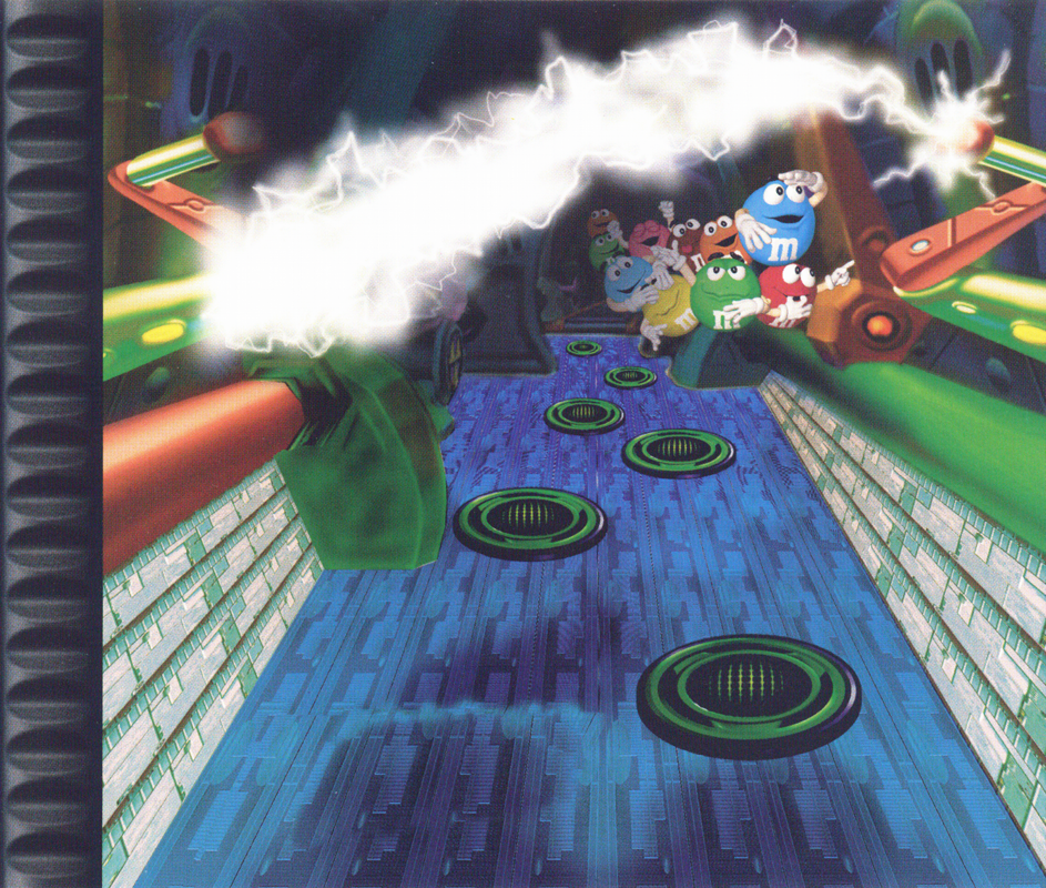 Inside Cover for M&M's: The Lost Formulas (PlayStation): Inset