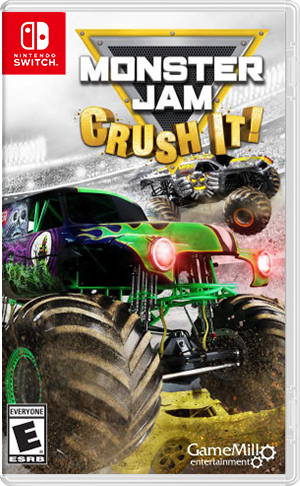 Front Cover for Monster Jam: Crush It! (Nintendo Switch) (download release)