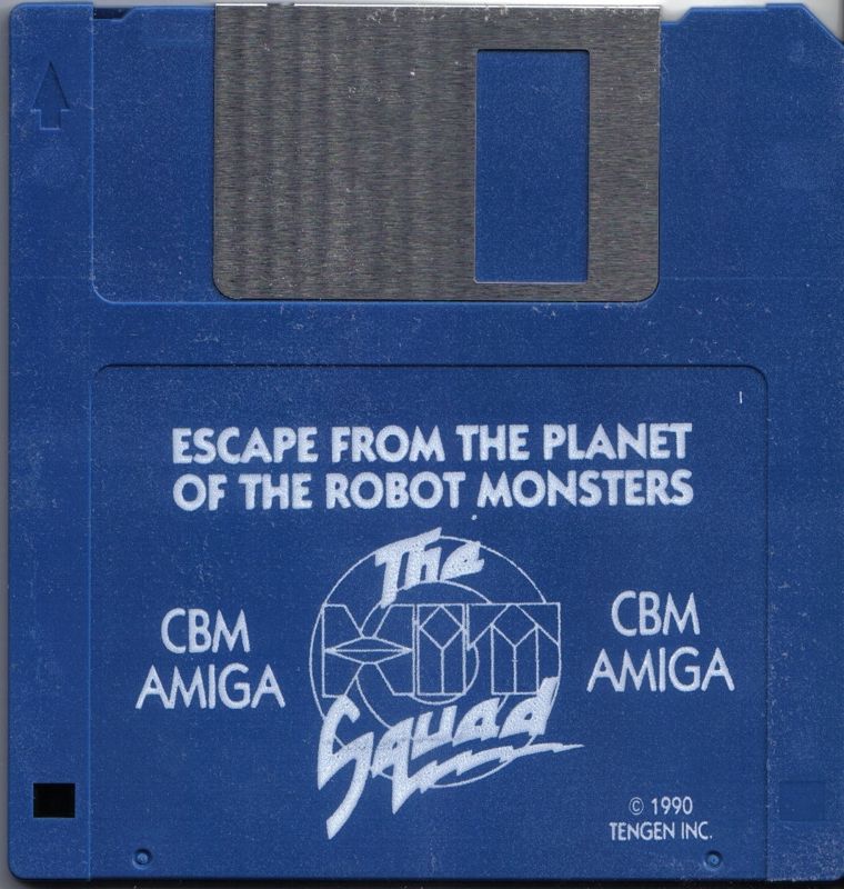 Media for Escape from the Planet of the Robot Monsters (Amiga) (Hit Squad release)