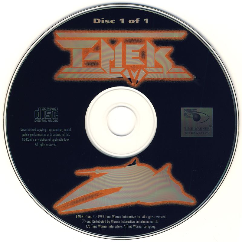 Media for T-Mek (DOS)