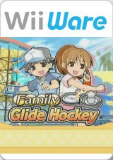 Front Cover for Family Glide Hockey (Wii) (download release)