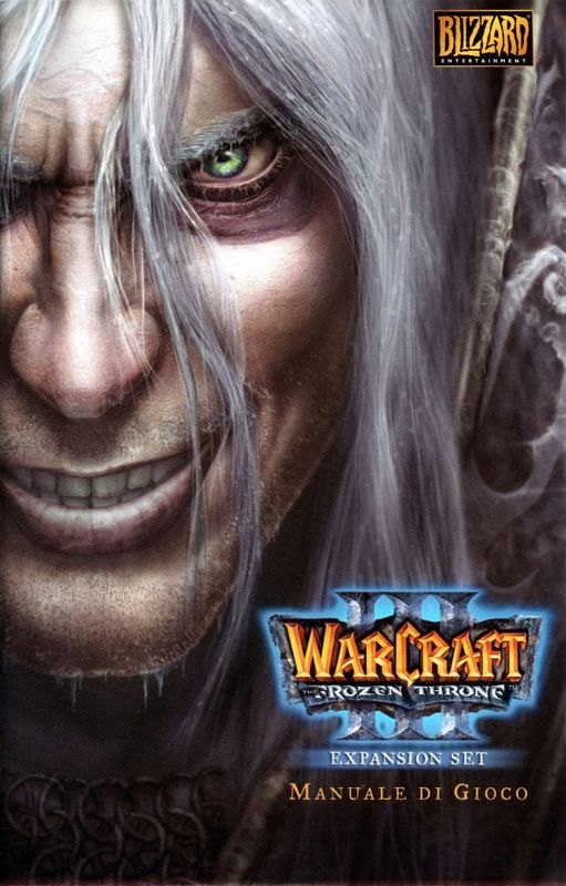 Manual for WarCraft III: The Frozen Throne (Windows): Front