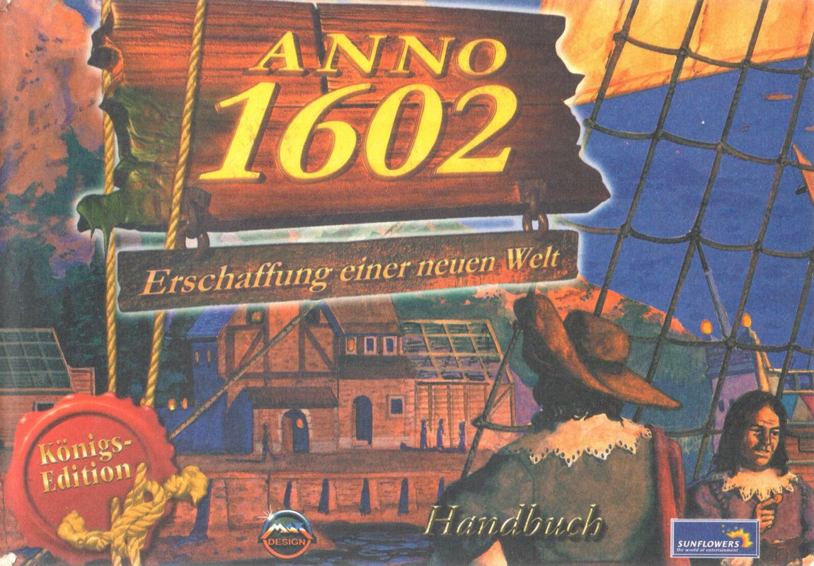 Manual for 1602 A.D. (Windows) (Re-release): Gold addon - front