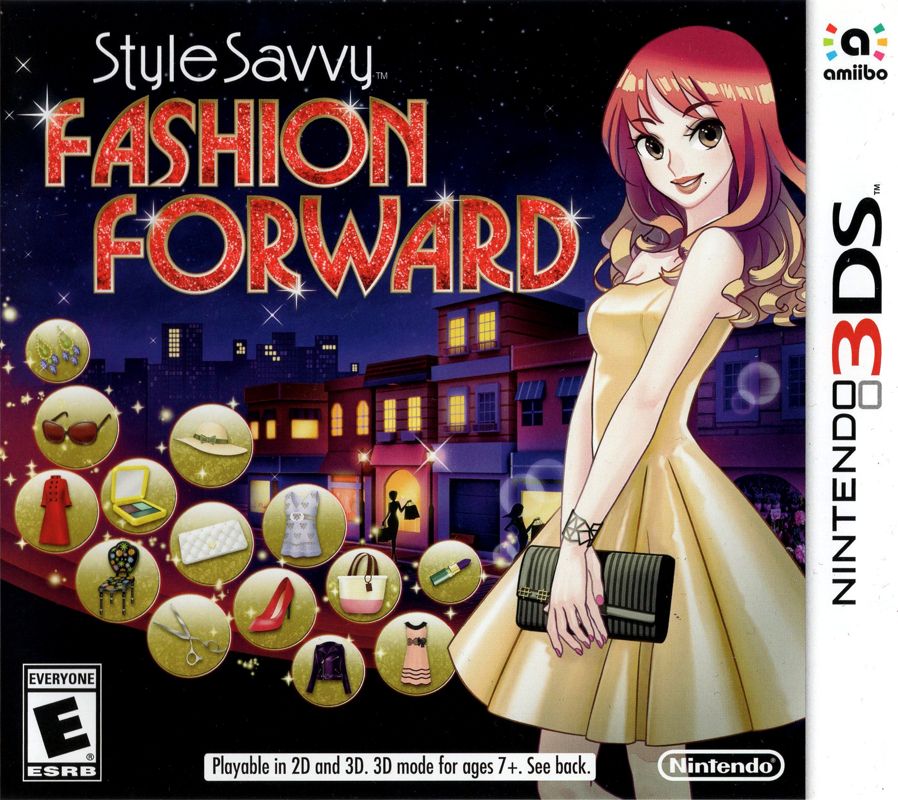 Front Cover for Style Savvy: Fashion Forward (Nintendo 3DS)