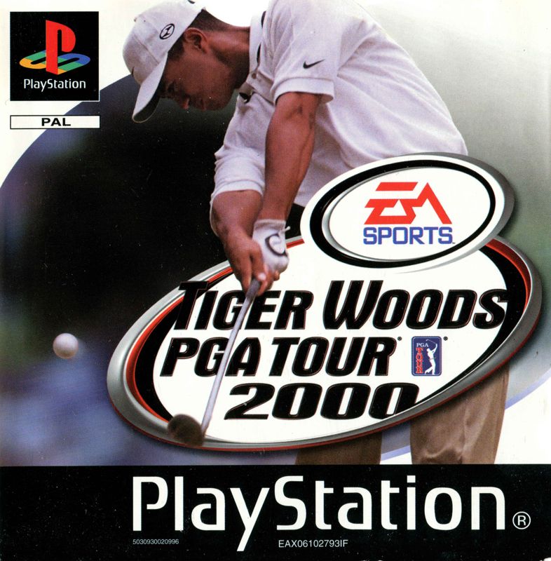 Front Cover for Tiger Woods PGA Tour 2000 (PlayStation)