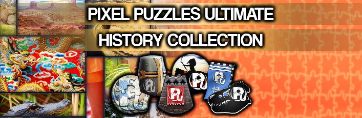 Front Cover for Pixel Puzzles Ultimate: History Collection (Windows) (Steam release)