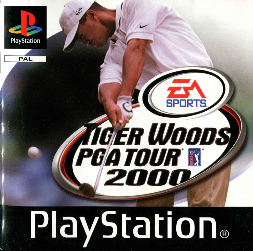 Manual for Tiger Woods PGA Tour 2000 (PlayStation): Front