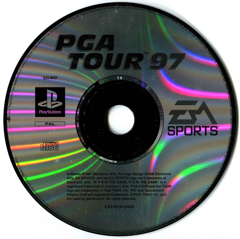 Media for PGA Tour 97 (PlayStation)