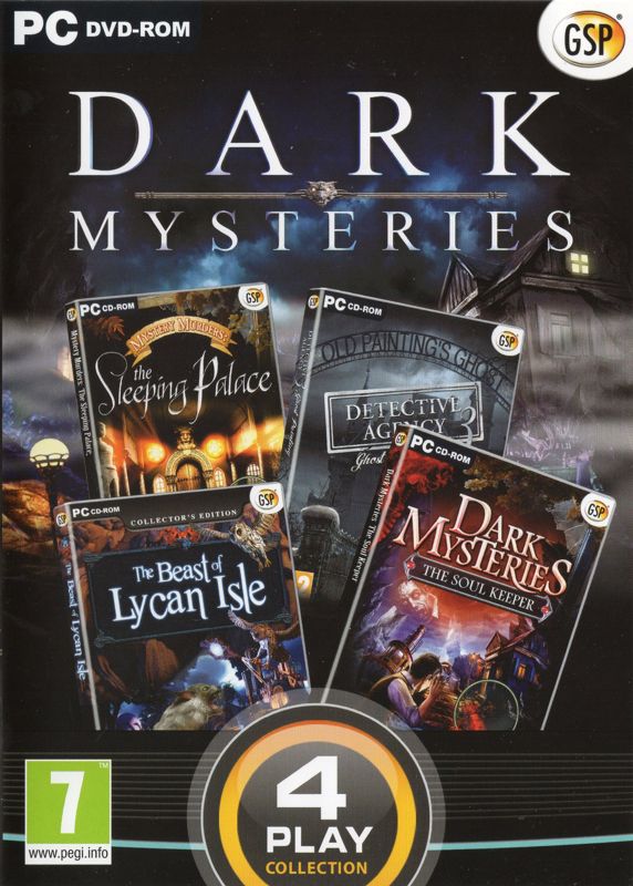 Front Cover for 4 Play Collection: Dark Mysteries (Windows)