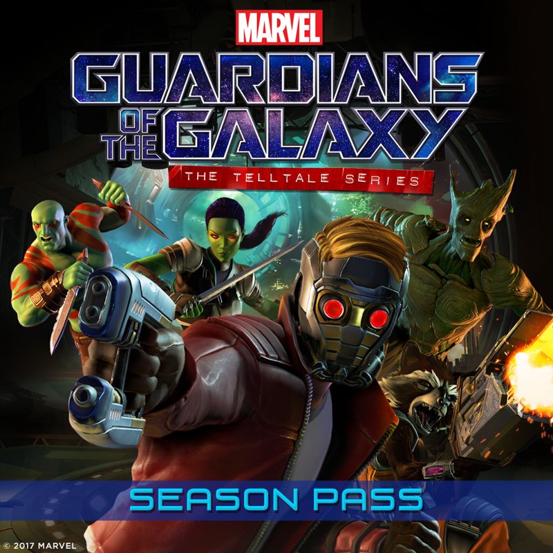 Front Cover for Marvel Guardians of the Galaxy: The Telltale Series - Season Pass (PlayStation 4) (download release)