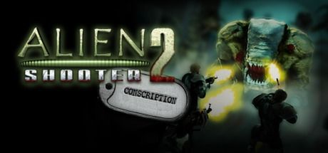 Front Cover for Alien Shooter 2: Conscription (Windows) (Steam release)