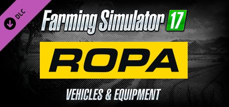 Front Cover for Farming Simulator 17: ROPA Vehicles & Equipment (Macintosh and Windows) (Steam release)