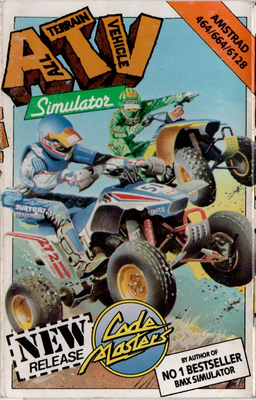 Front Cover for ATV Simulator (Amstrad CPC)