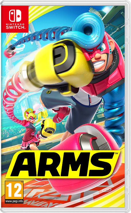 Front Cover for Arms (Nintendo Switch) (download release)