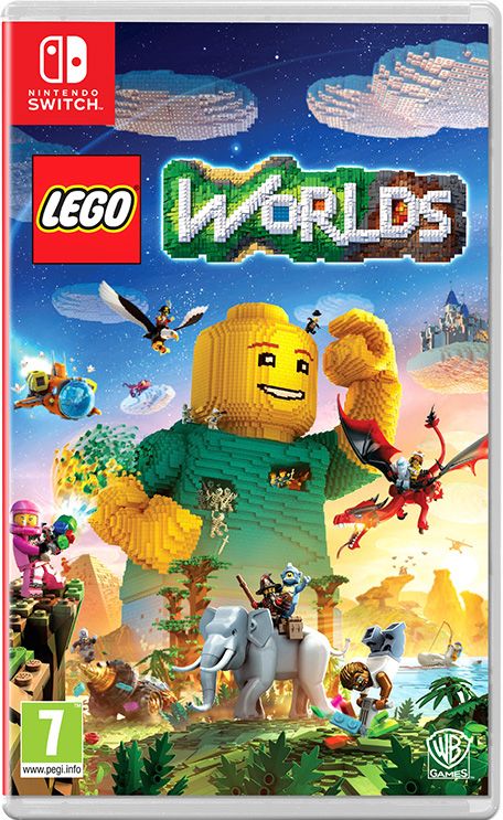 Front Cover for LEGO Worlds (Nintendo Switch) (download release)