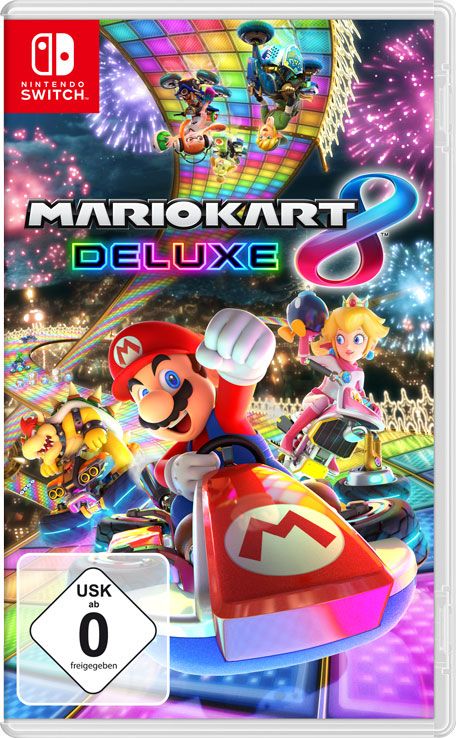 Front Cover for Mario Kart 8 Deluxe (Nintendo Switch) (download release)