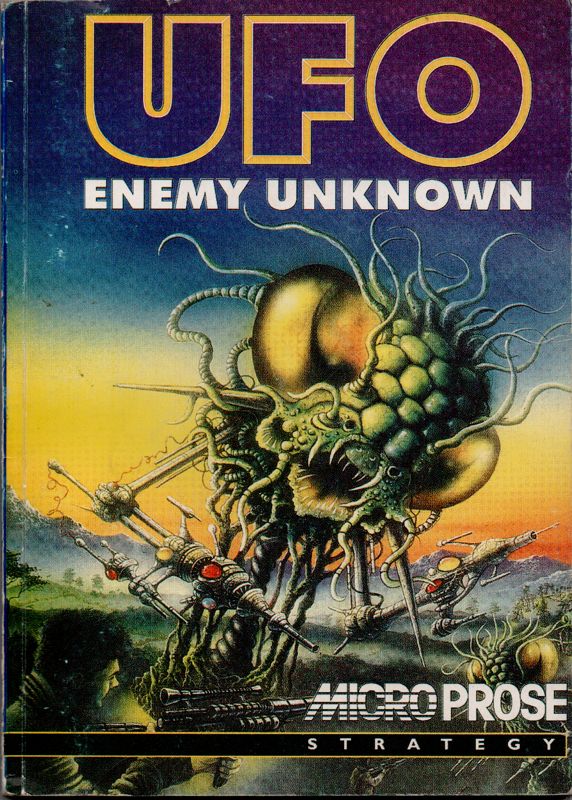 Manual for X-COM: UFO Defense (Amiga): Front