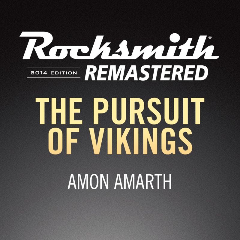 Front Cover for Rocksmith: All-new 2014 Edition - Amon Amarth: The Pursuit of Vikings (PlayStation 3 and PlayStation 4) (download release)