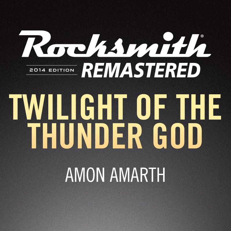 Front Cover for Rocksmith: All-new 2014 Edition - Amon Amarth: Twilight of the Thunder God (PlayStation 3 and PlayStation 4) (download release)